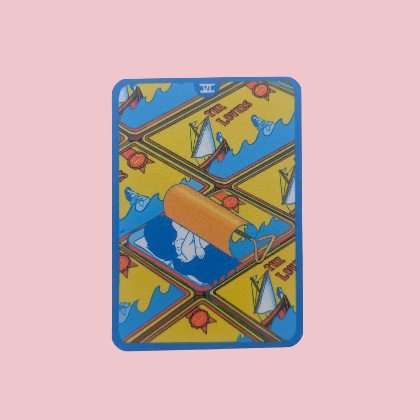 The Lovers Waterproof Vinyl Sticker — Cornerstore Tarot | 2.5"x3.5"