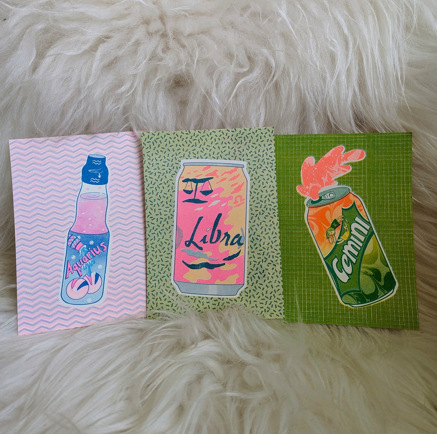 Cancer Risograph Print | 5"x7"
