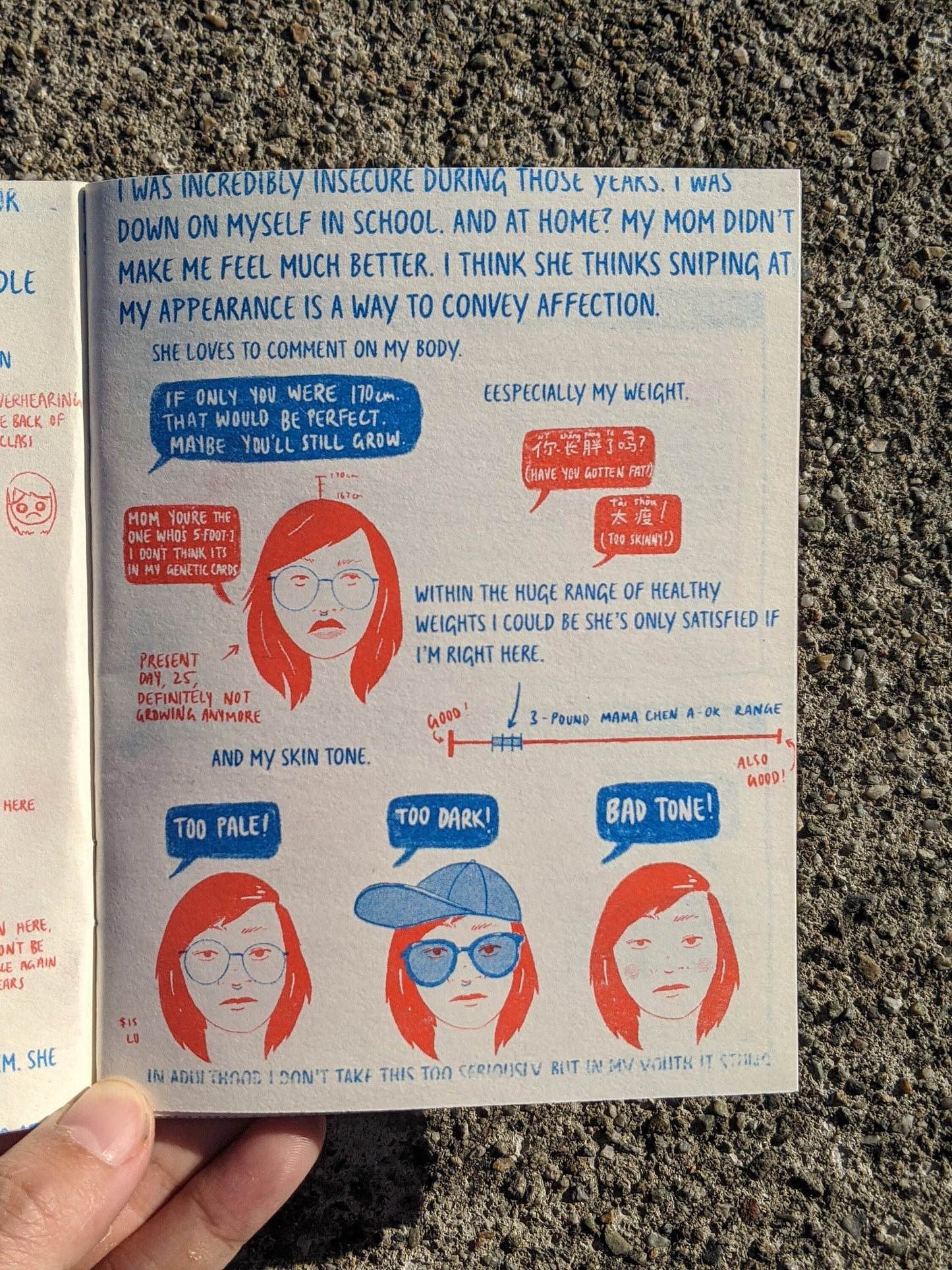 Pretty Enough Risograph Zine