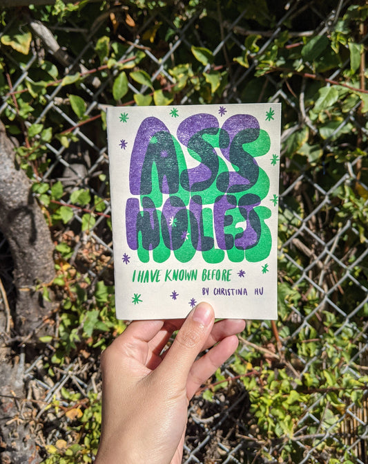 Assholes I Have Known Before Risograph Zine