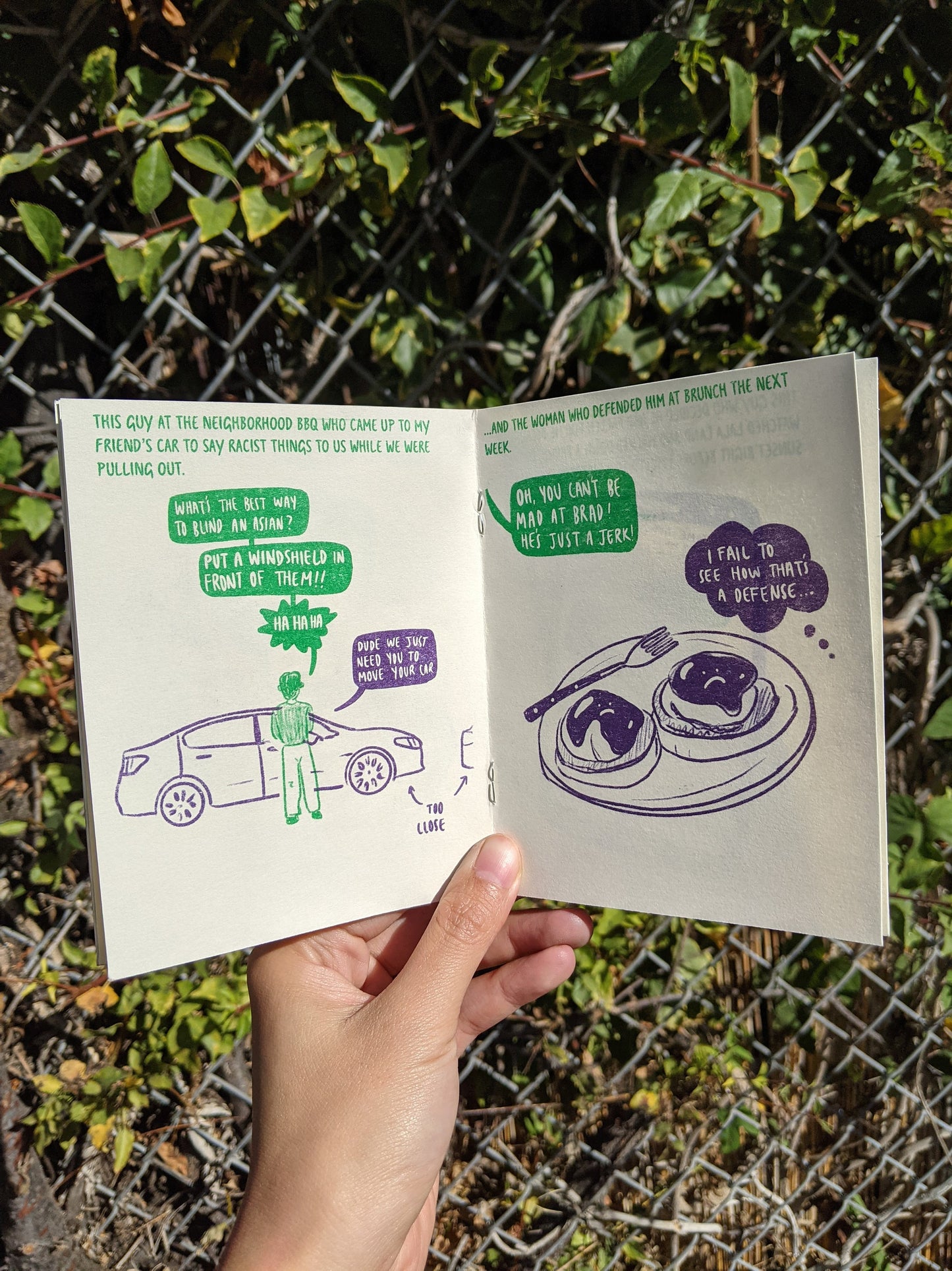 Assholes I Have Known Before Risograph Zine