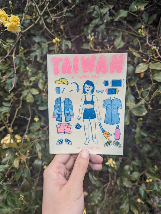 Taiwan Travel Risograph Zine